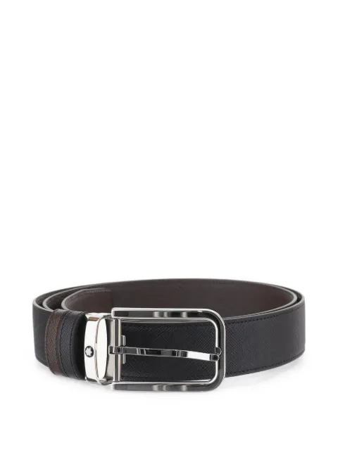 Montblanc reversible leather belt
