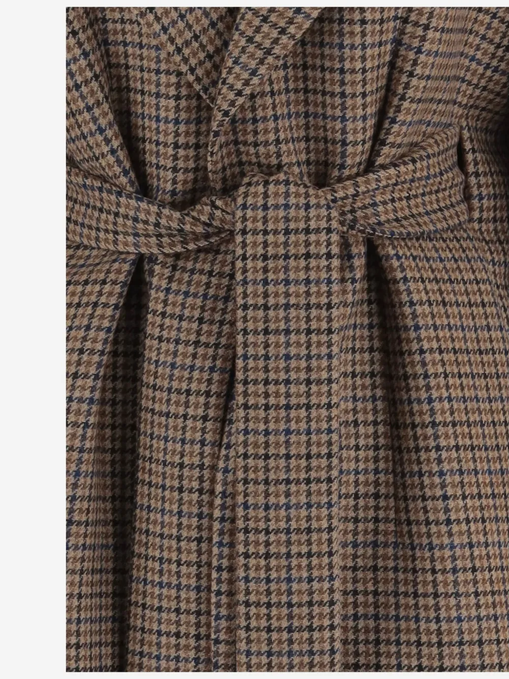 SA SU PHI Blazer met ceintuur Bruin