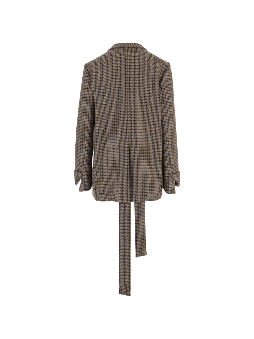 SA SU PHI Blazer met ceintuur Bruin