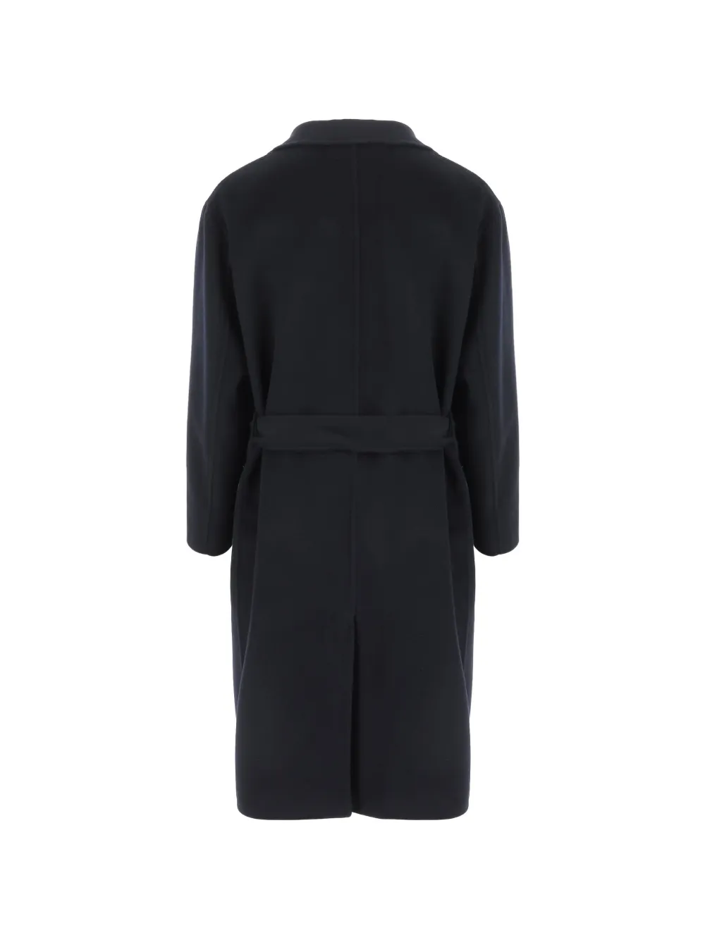 Giorgio Armani Jas met ceintuur en knopen Blauw