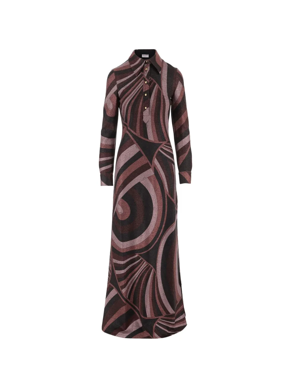 PUCCI Iride-print lurex dress
