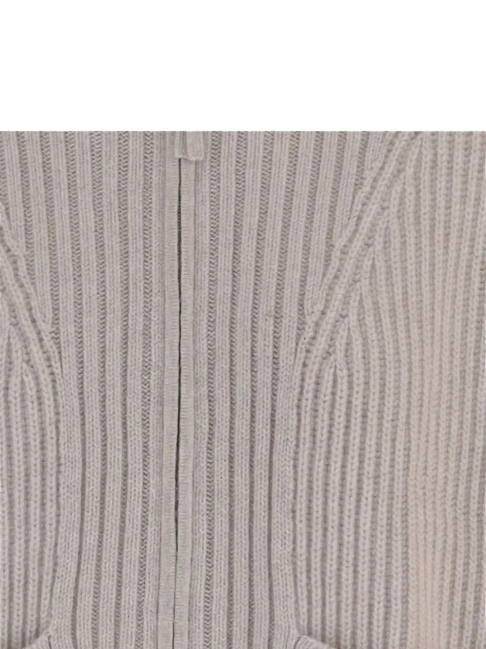 arch4 Ribgebreid vest Beige
