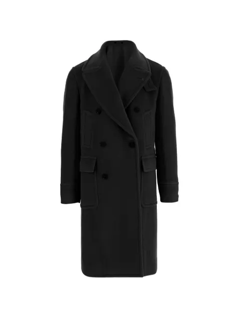 Tagliatore double-breasted wool coat