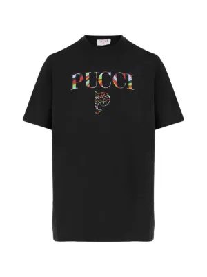 CHANEL Pre-Owned x Pharell 2019 logo-print T-shirt | Black