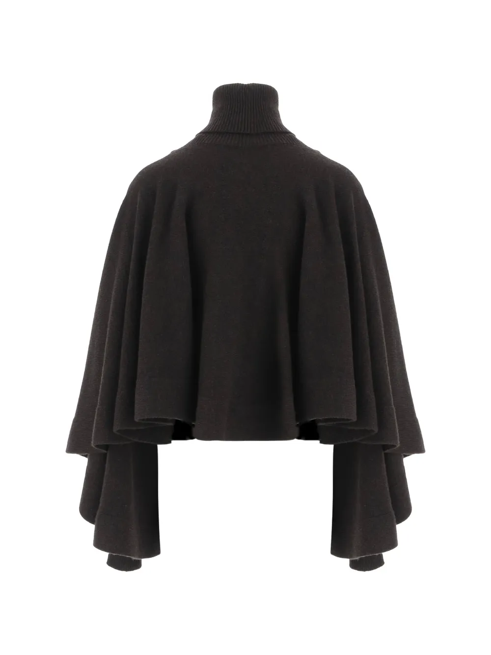 Jacquemus Flared trui met hoge hals Bruin