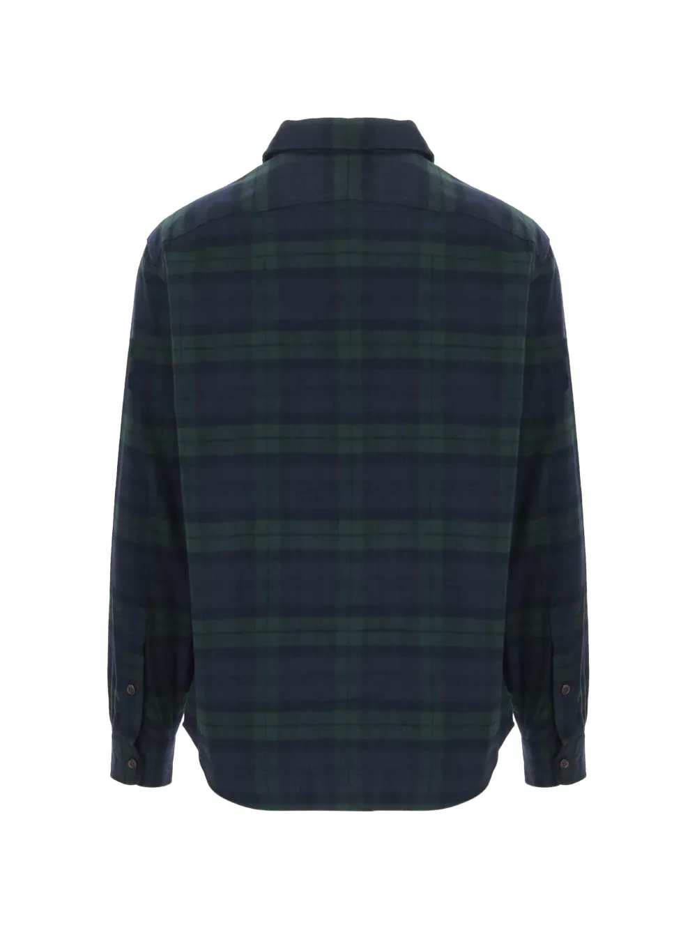 Polo Ralph Lauren Geruit flanellen shirtjack met klassieke pasvorm Blauw