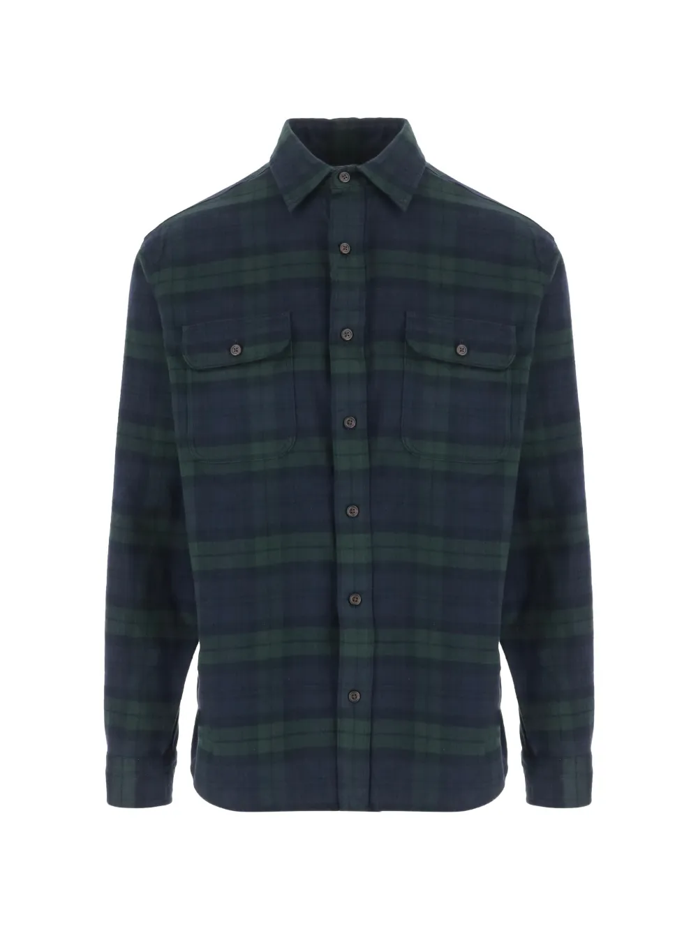 Polo Ralph Lauren classic fit plaid flannel workshirt - Blu