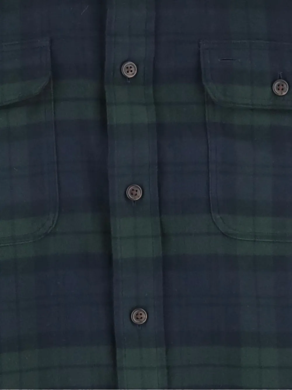 Polo Ralph Lauren Geruit flanellen shirtjack met klassieke pasvorm Blauw