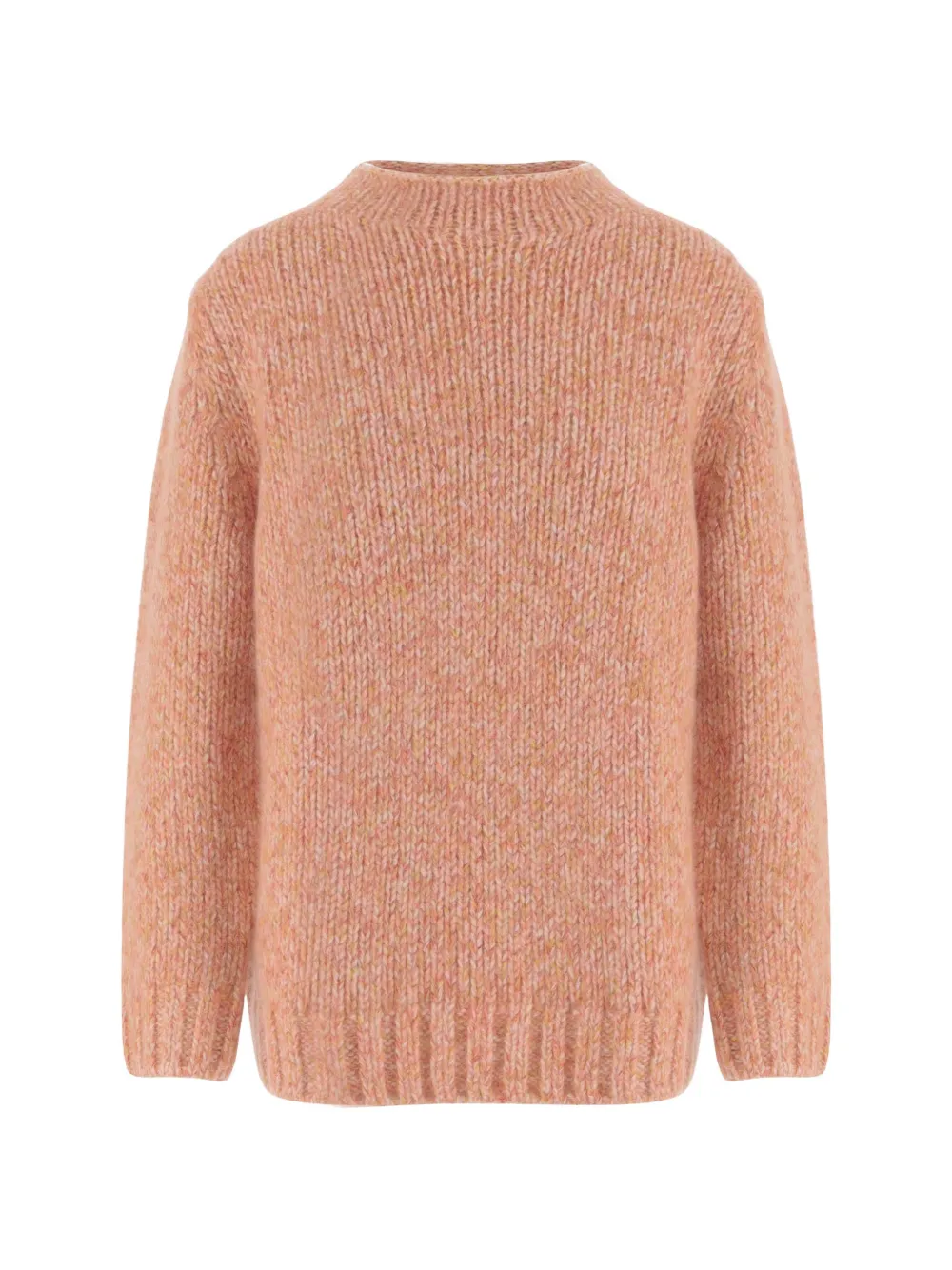 arch4 chunky-knit crew-neck sweater - Pink