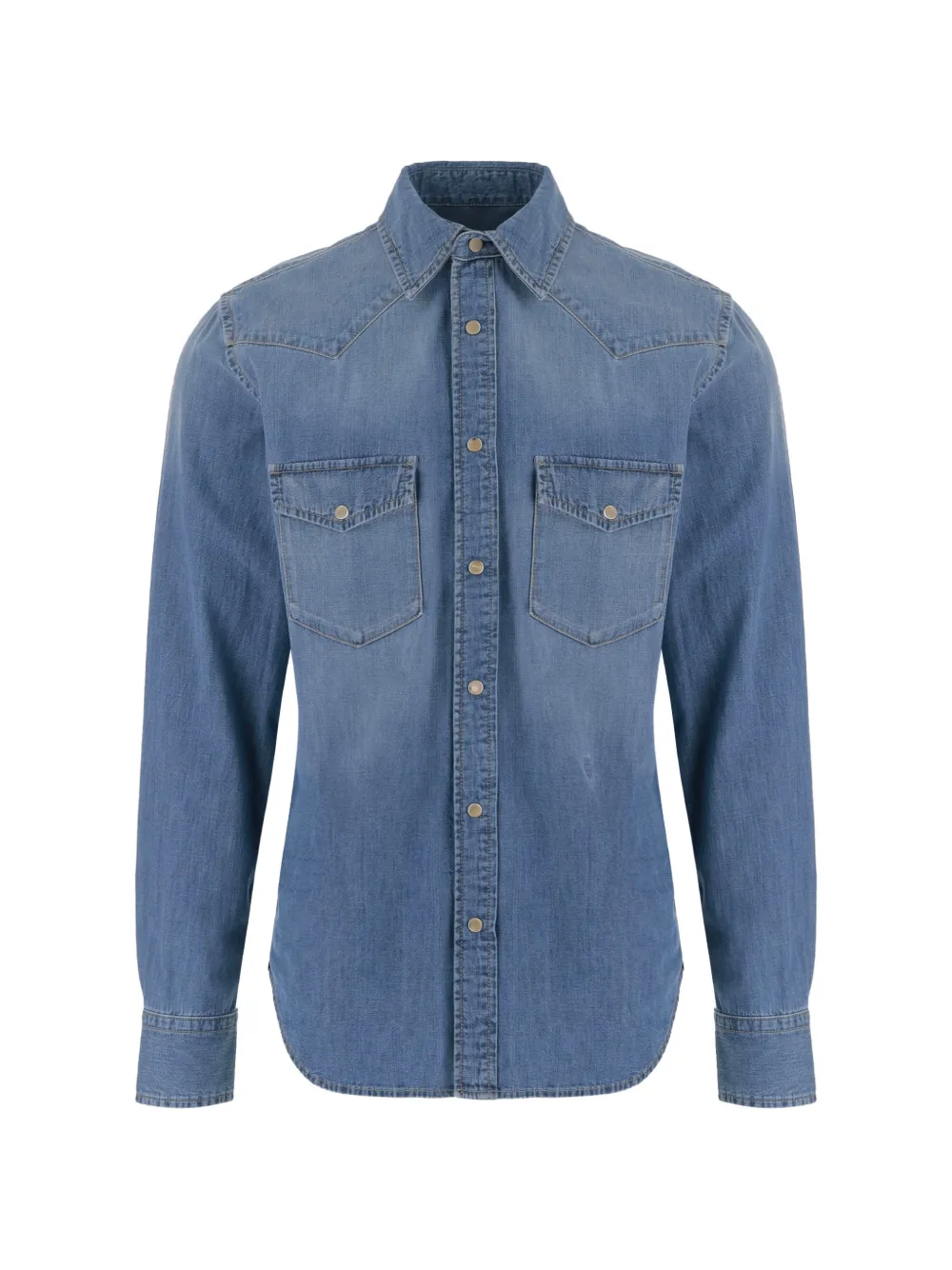 Jacob Cohën western-style denim shirt
