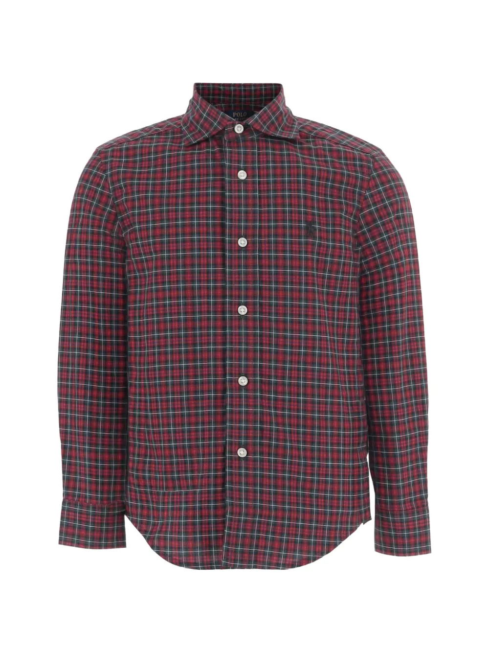 POLO RALPH LAUREN KIDS tartan-check shirt - Rot