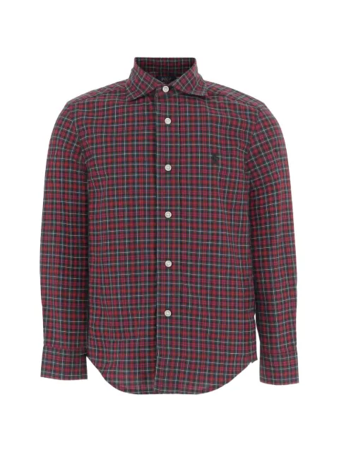 POLO RALPH LAUREN KIDS tartan-check shirt