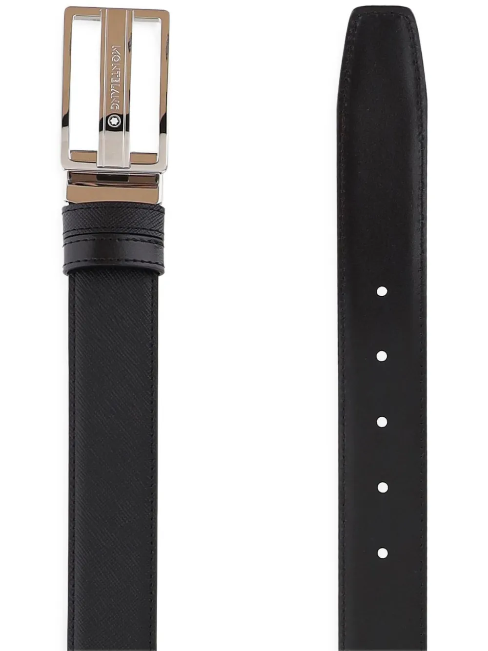 Montblanc Omkeerbare riem Zwart