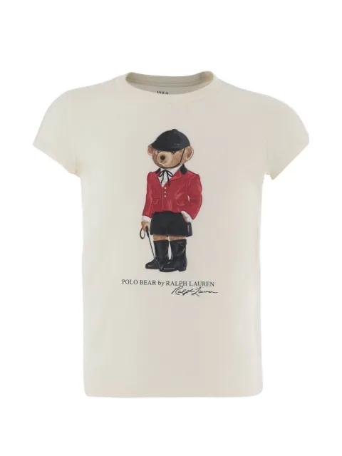 POLO RALPH LAUREN KIDS Polo Bear cotton T-Shirt