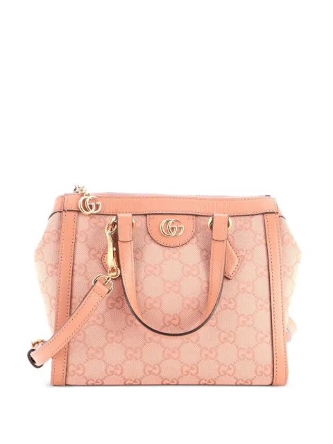 Gucci Pre-Owned Ophidia Top Handle GG Coated Canvas Small tote bag
