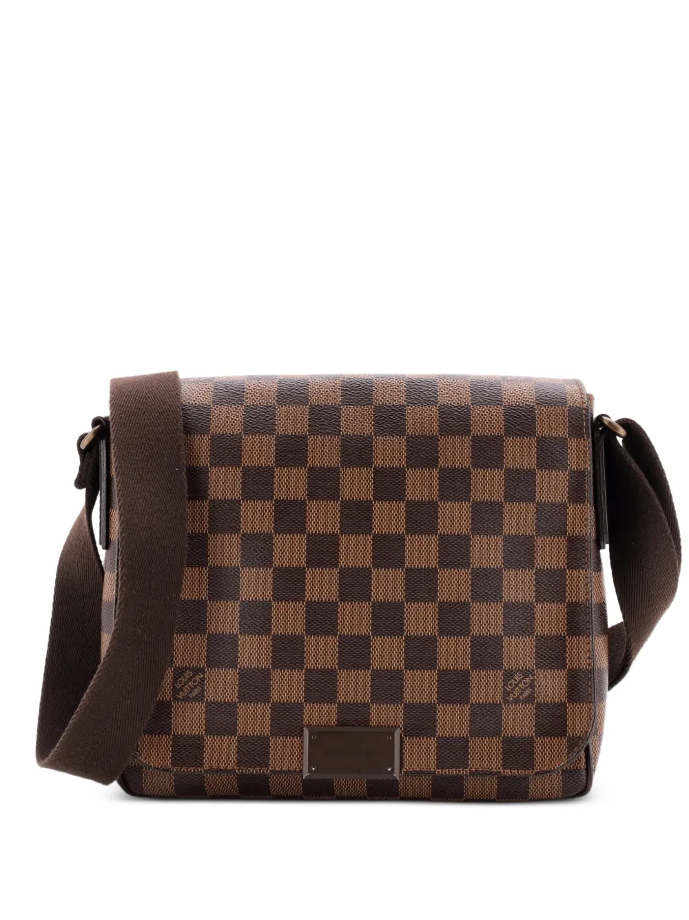Louis Vuitton Pre-Owned District Messenger Bag Damier PM crossbody bag - Marrone