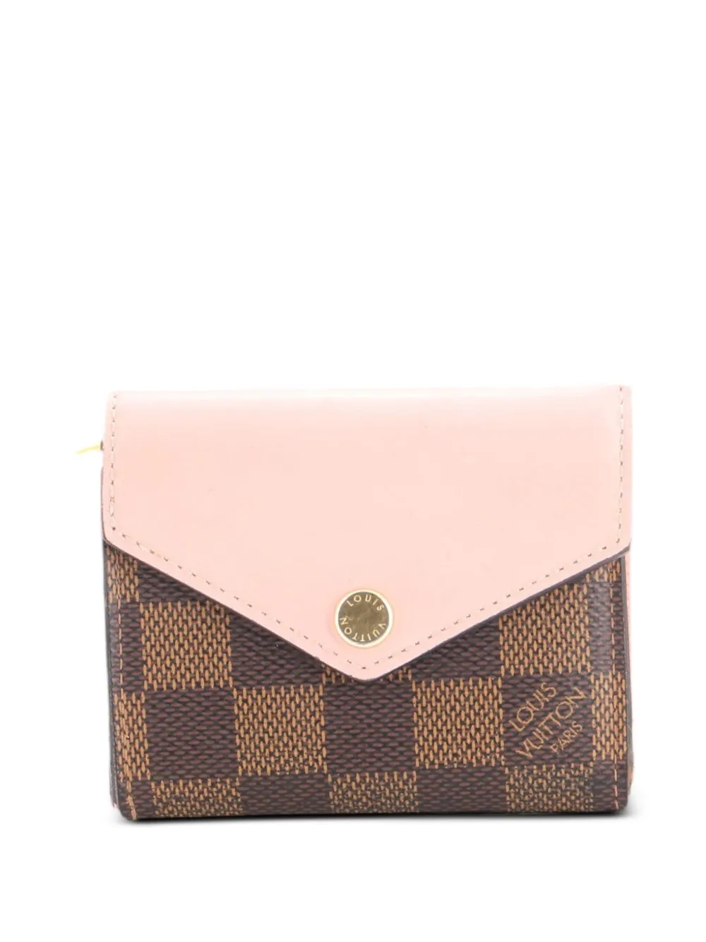 Louis Vuitton Pre-Owned Zoe Wallet Monogram Canvas and Leather small wallets - Rosa