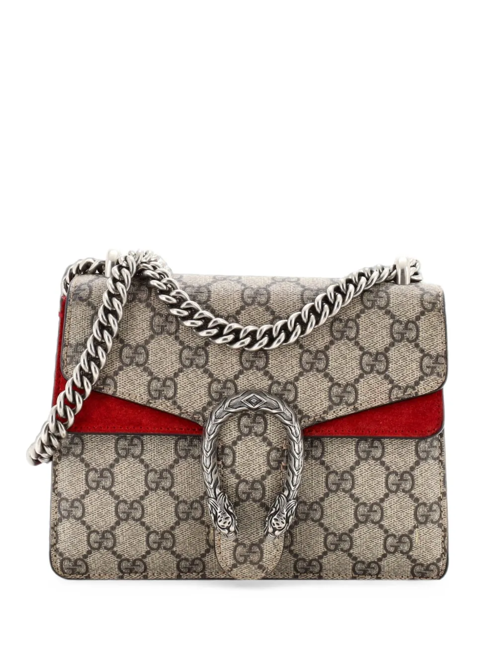 Gucci Pre-Owned Dionysus Bag GG Coated Canvas Mini crossbody bag - Brown