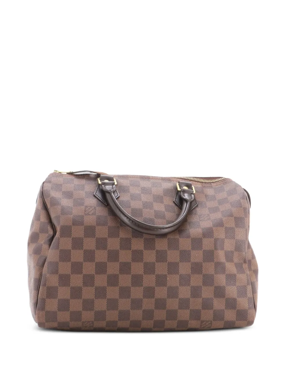 Louis Vuitton Pre-Owned Speedy Handbag Damier 30 satchel - Marrone