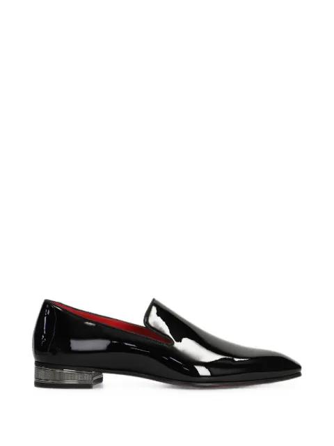 Christian Louboutin Dandelion patent-leather loafers