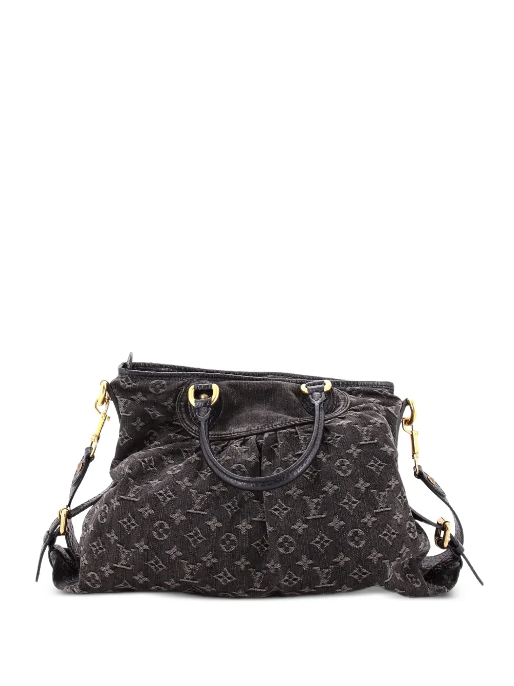 Louis Vuitton Pre-Owned cabas Neo Cabby en jean monogrammé - Noir
