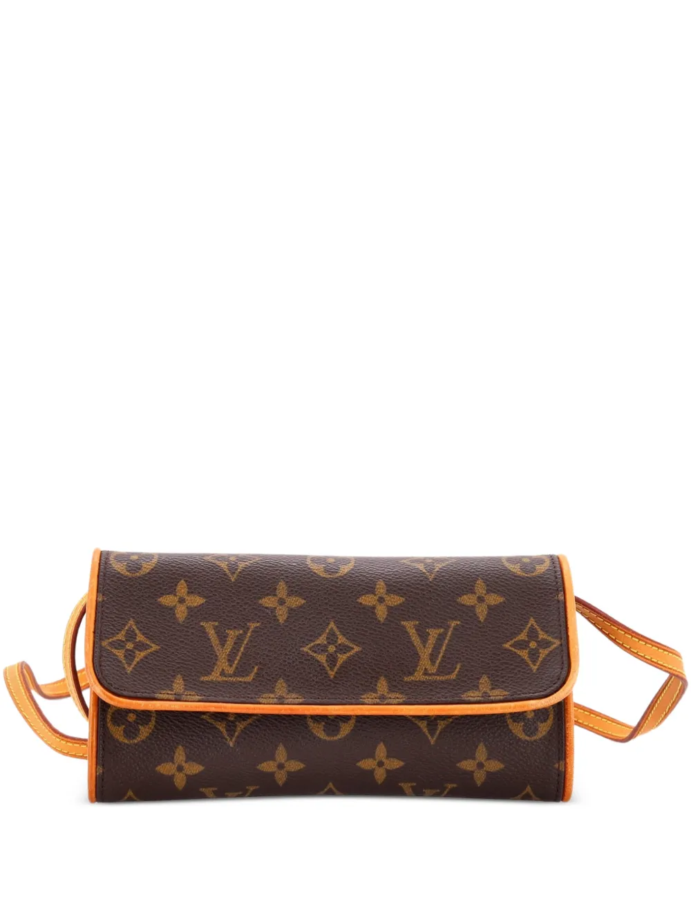 Louis Vuitton Pre-Owned Twin Handbag Monogram Canvas PM crossbody bag - Marrone