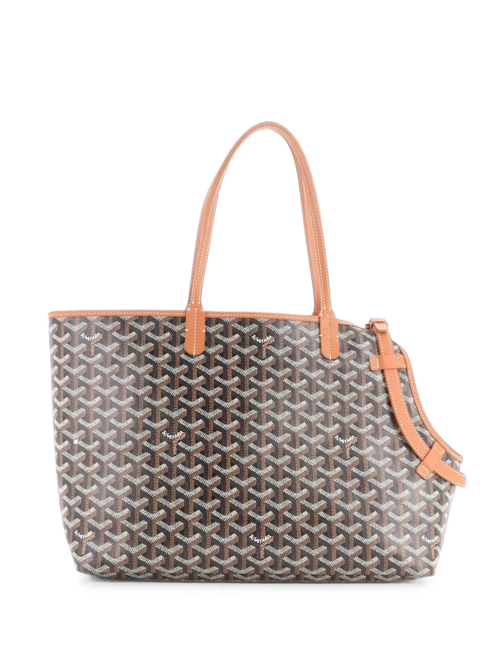 Goyard Pre-Owned Chien Gris Pet Carrier Coated Canvas tote bag - Nero