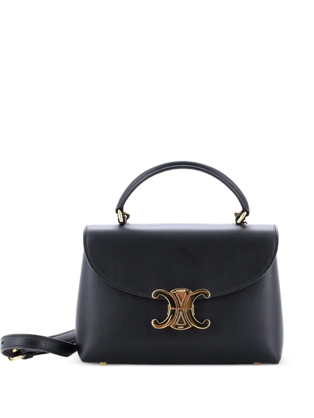 Celine Pre-Owned sac à main Nino en cuir - Noir Celine Pre-Owned sac à main Nino en cuir - Noir