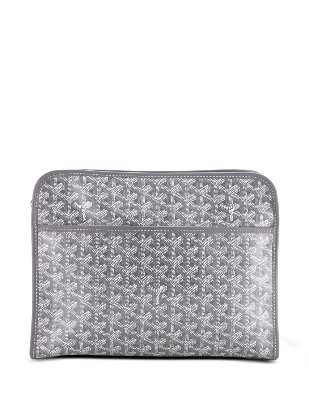 Goyard Pre-Owned Jouvence Toiletry Coated Canvas GM pouch - Grey