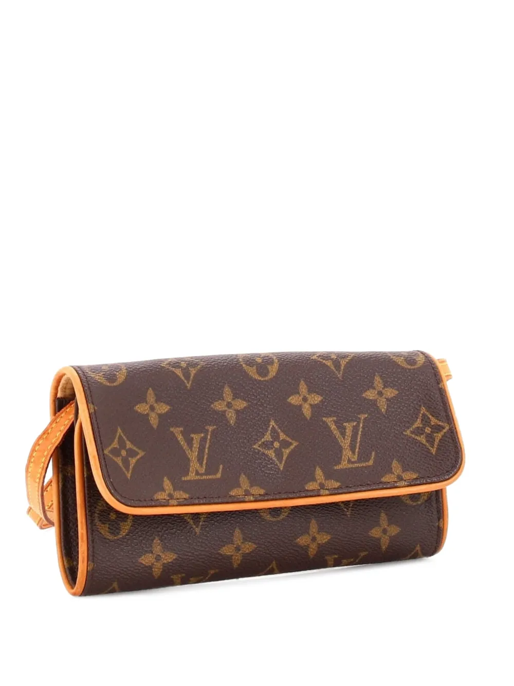 Louis Vuitton Pre-Owned Twin Handbag Monogram Canvas PM crossbody bag - Marrone
