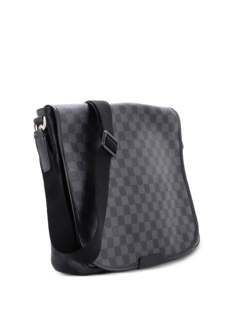 Louis Vuitton Pre-Owned Daniel Messenger Bag Damier Graphite MM crossbody bag - Nero