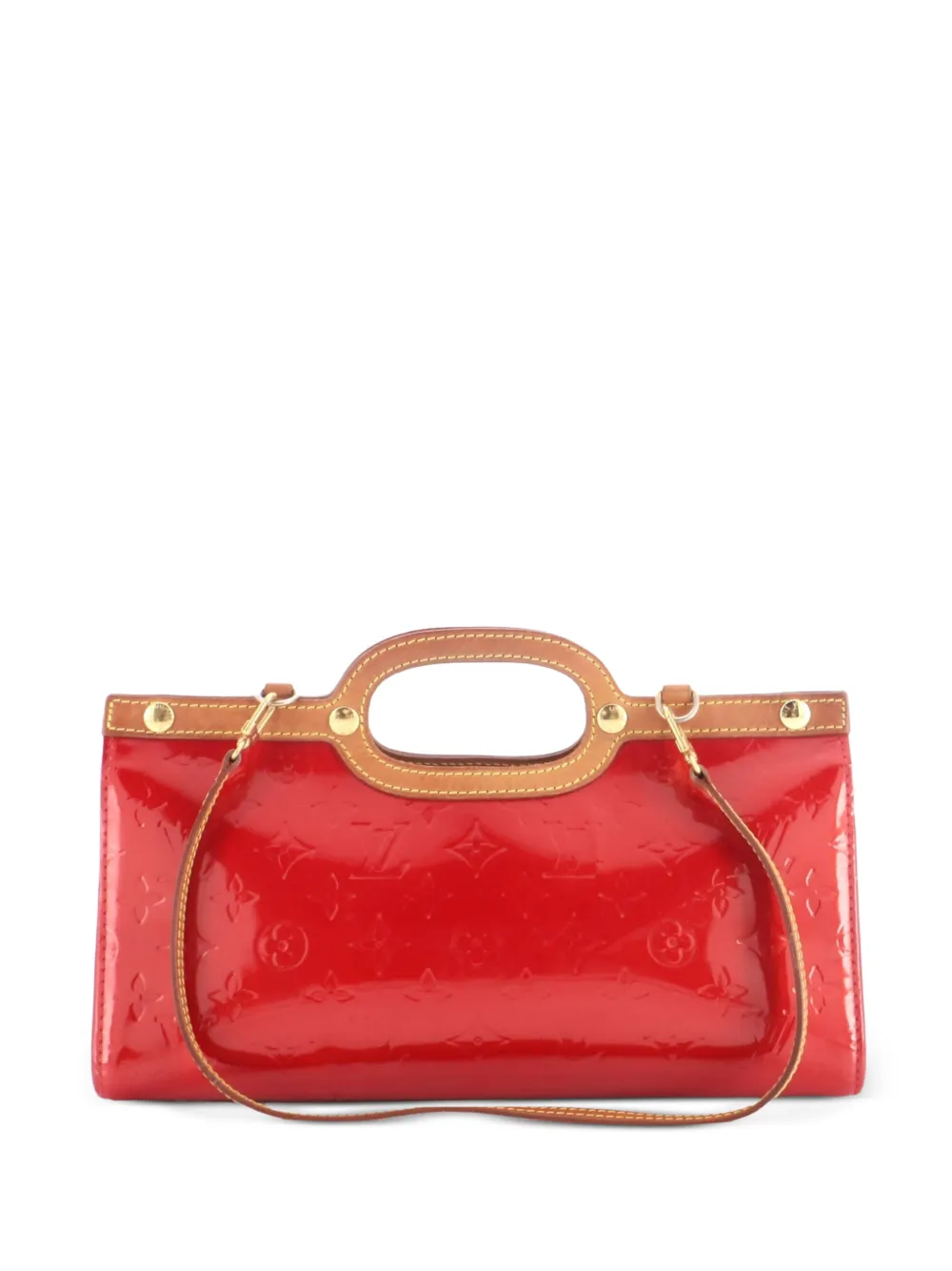 Louis Vuitton Pre-Owned Roxbury Drive Handbag Monogram Vernis satchel - Rosso