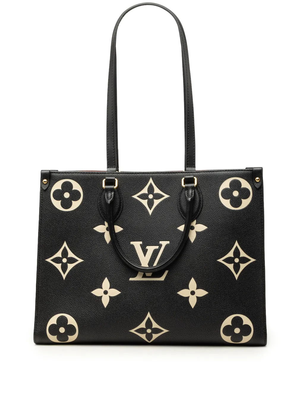 Louis Vuitton Pre-Owned 2021-2026 Bicolor Monogram Empreinte Giant Onthego MM satchel - Nero