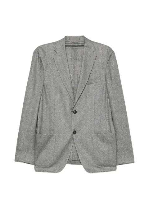 Corneliani Whisper herringbone blazer