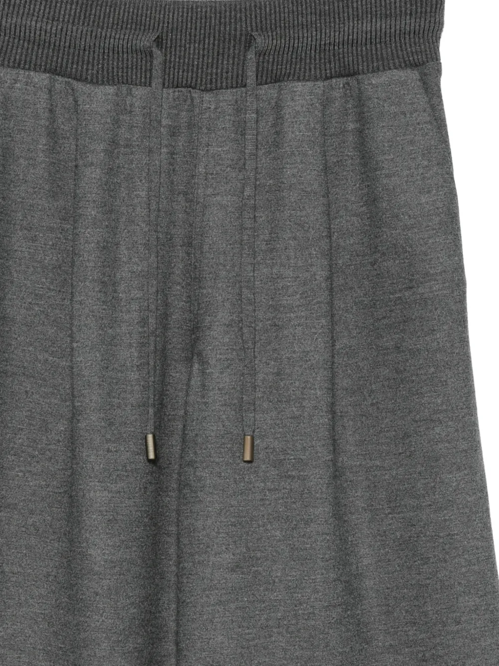 Fedeli Broek met wijde pijpen Grijs