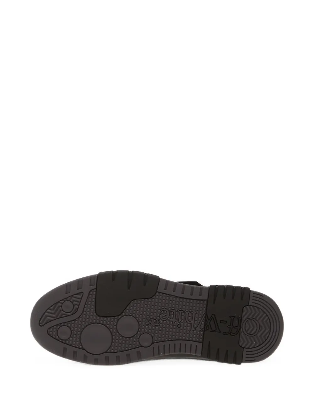 Off-White Derby OOO lace-up sneakers Zwart
