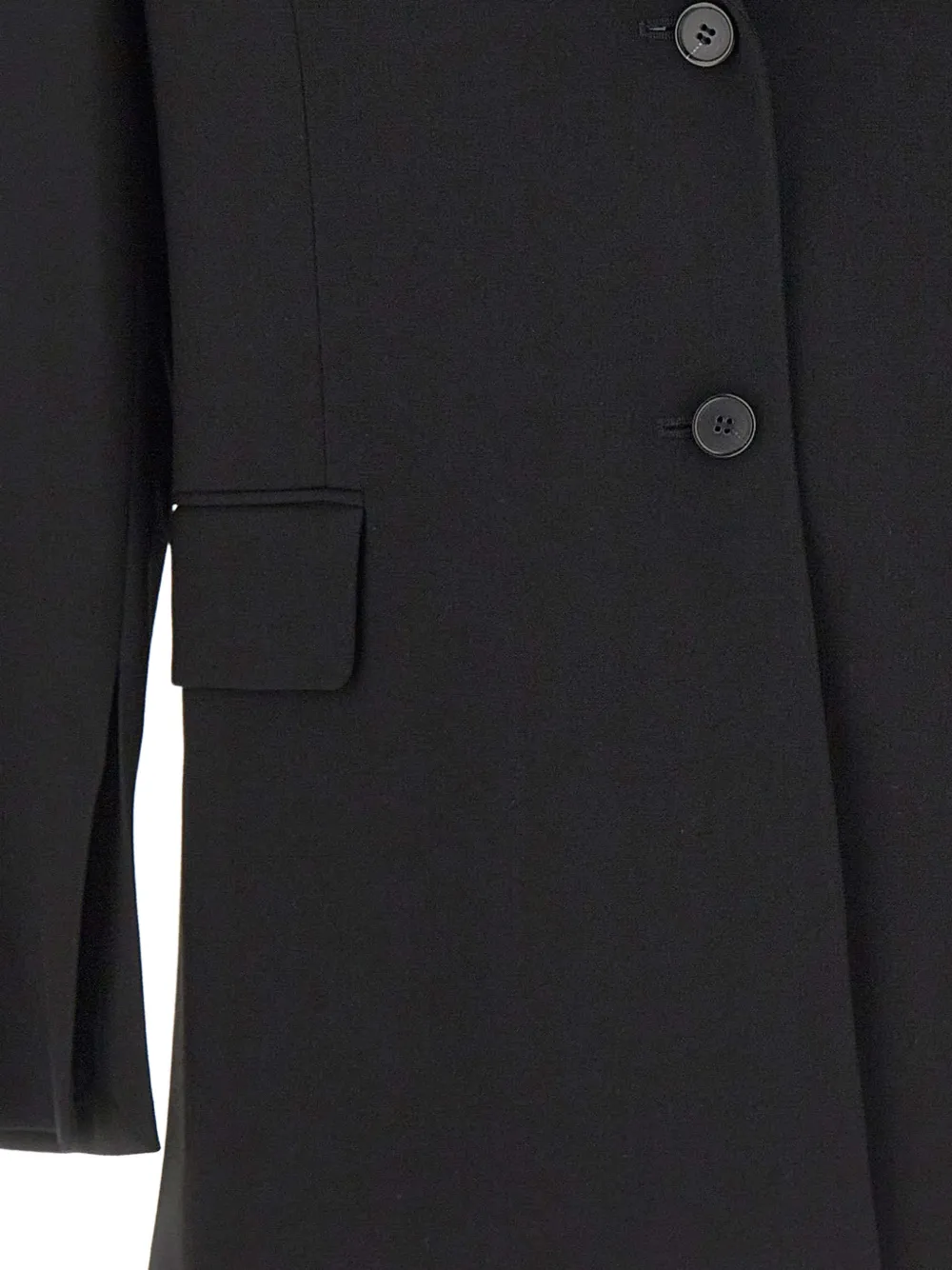 Filippa K Blazer met enkele rij knopen Zwart