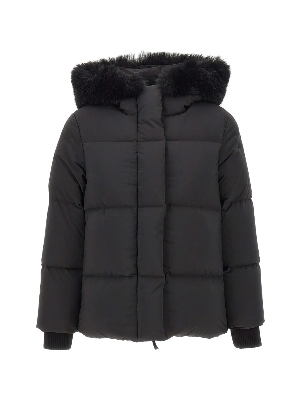 RRD Fly Tubic 18 faux-fur trim down jacket - Nero