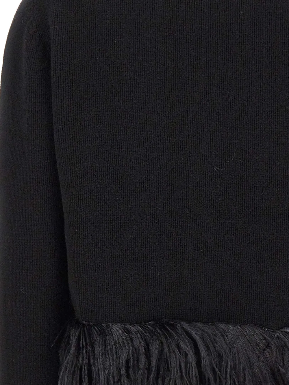 Fabiana Filippi Cropped vest Zwart