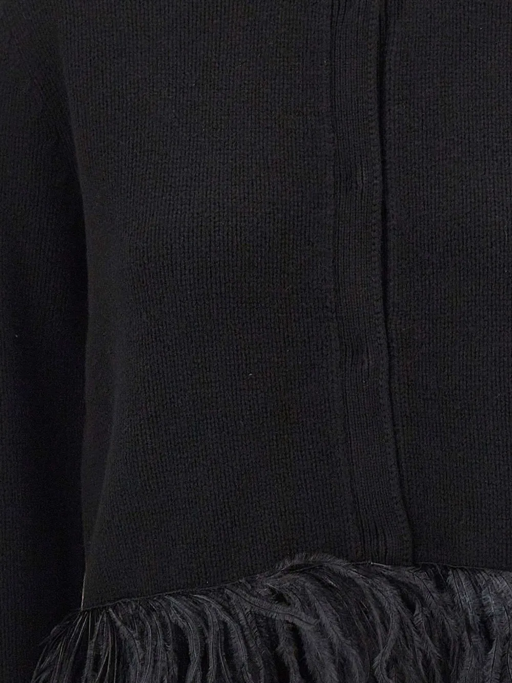 Fabiana Filippi Cropped vest Zwart
