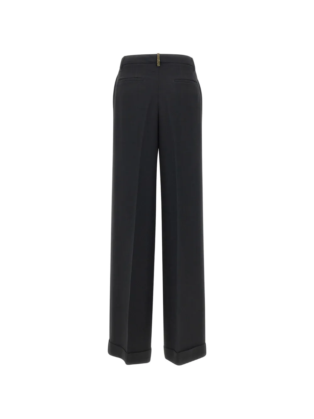 Fabiana Filippi rhinestone-detail trousers Zwart
