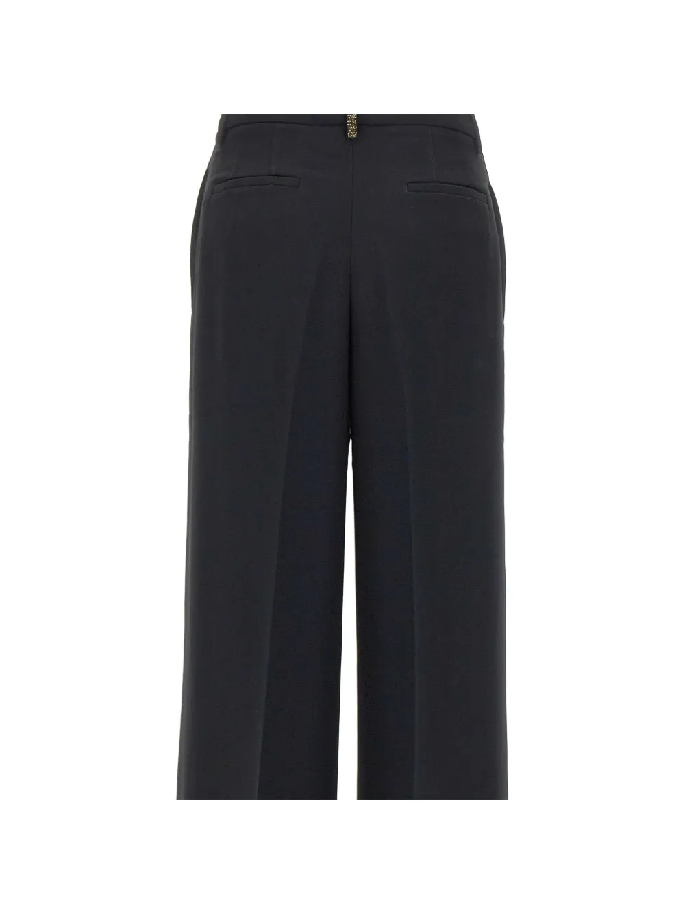 Fabiana Filippi rhinestone-detail trousers Zwart