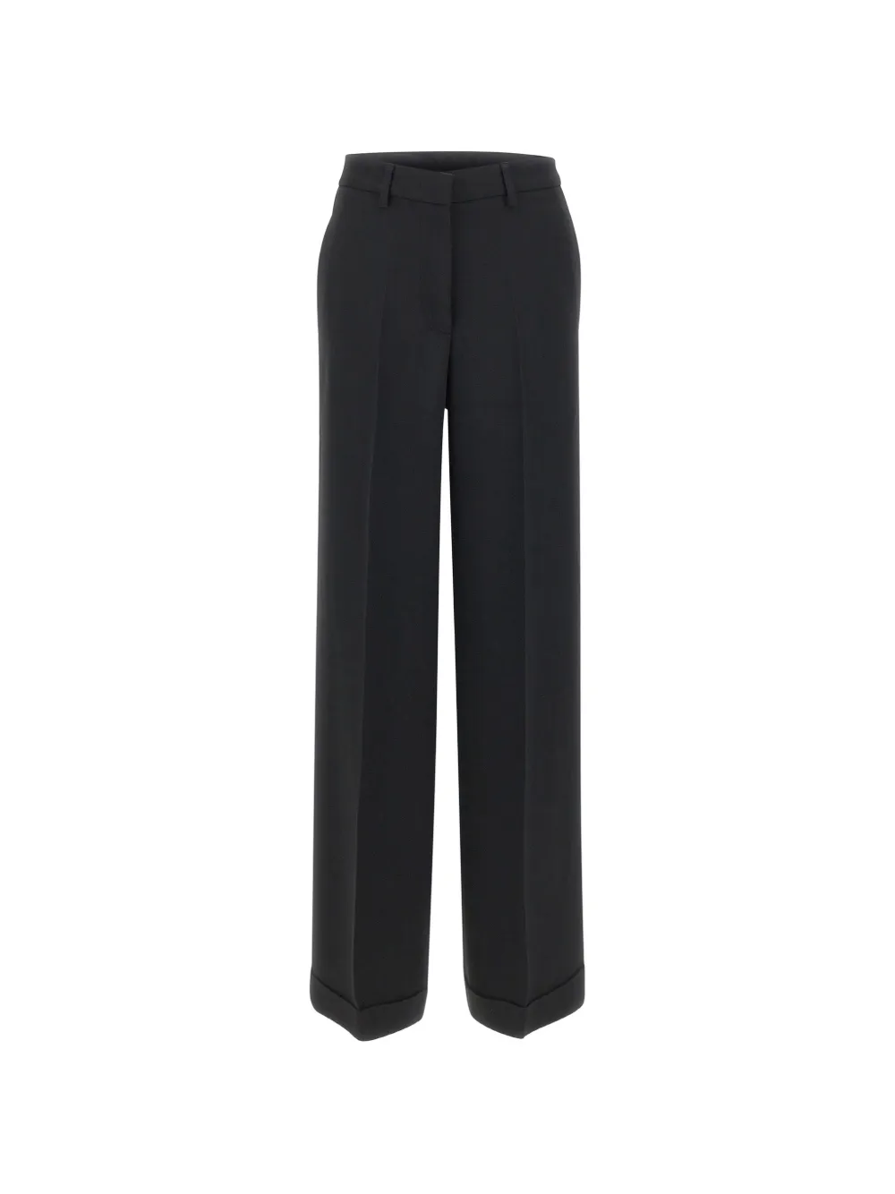 Fabiana Filippi rhinestone-detail trousers Zwart
