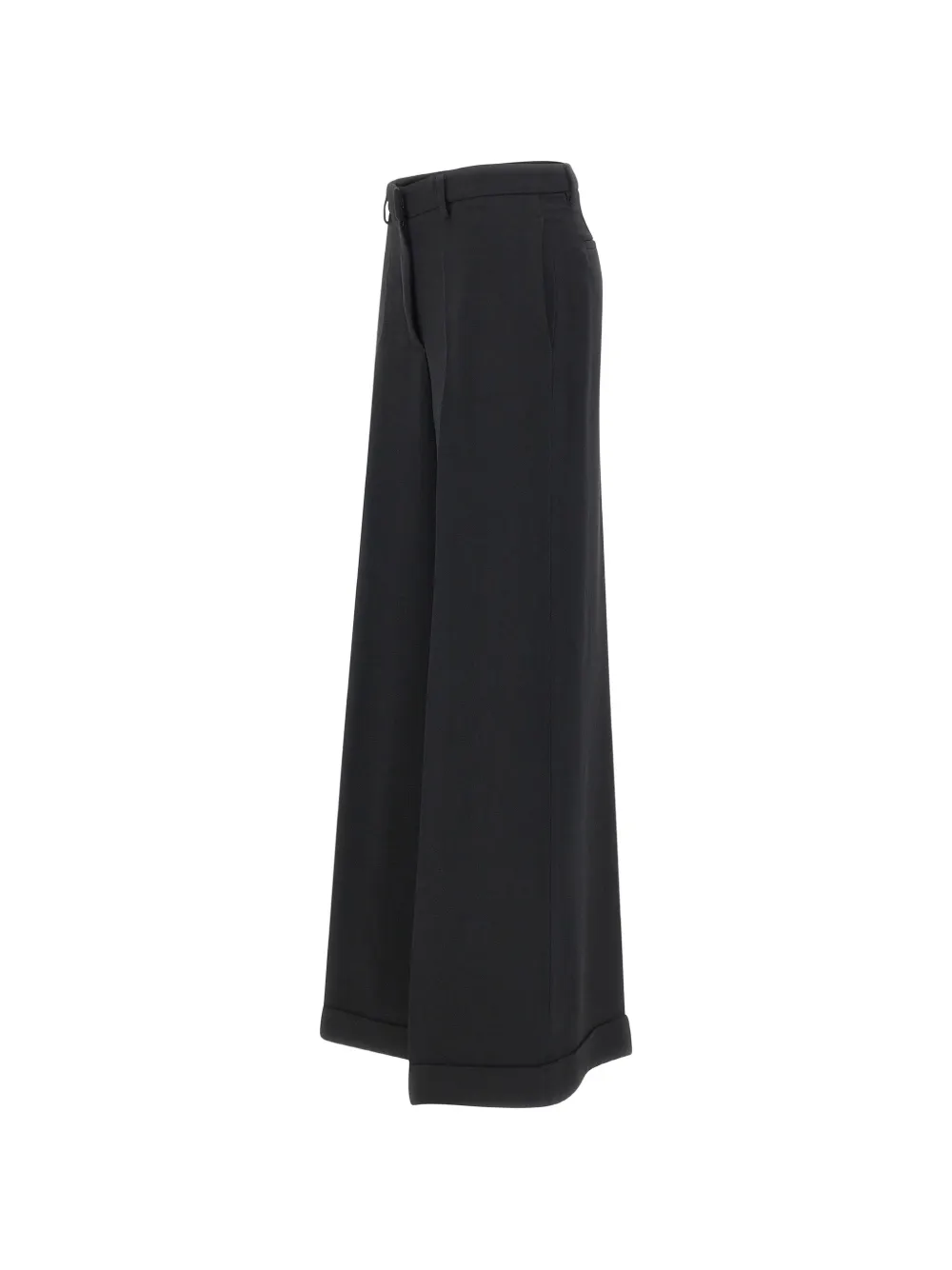 Fabiana Filippi rhinestone-detail trousers Zwart