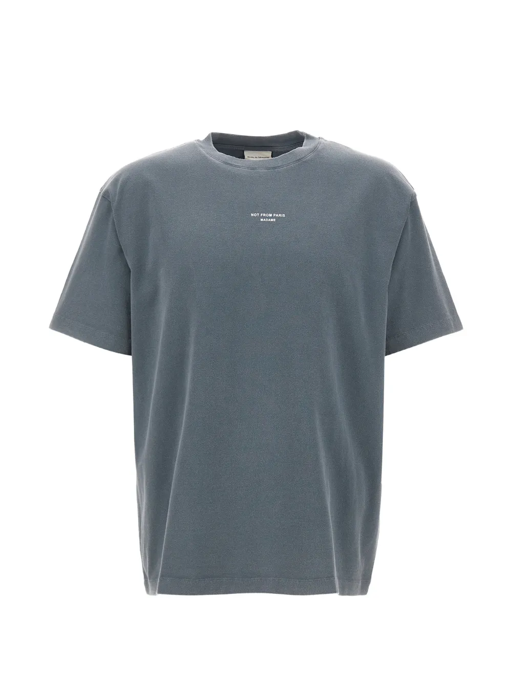 Drôle De Monsieur Classic Slogan printed T-shirt