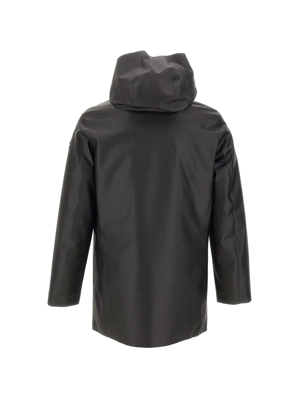 RRD Double Rubber Floating jas met capuchon en drukknopen Zwart