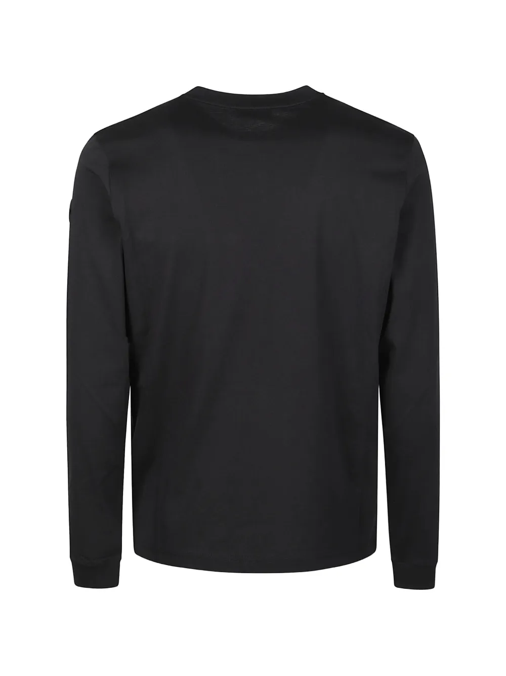Moncler T-shirt met logoprint Zwart
