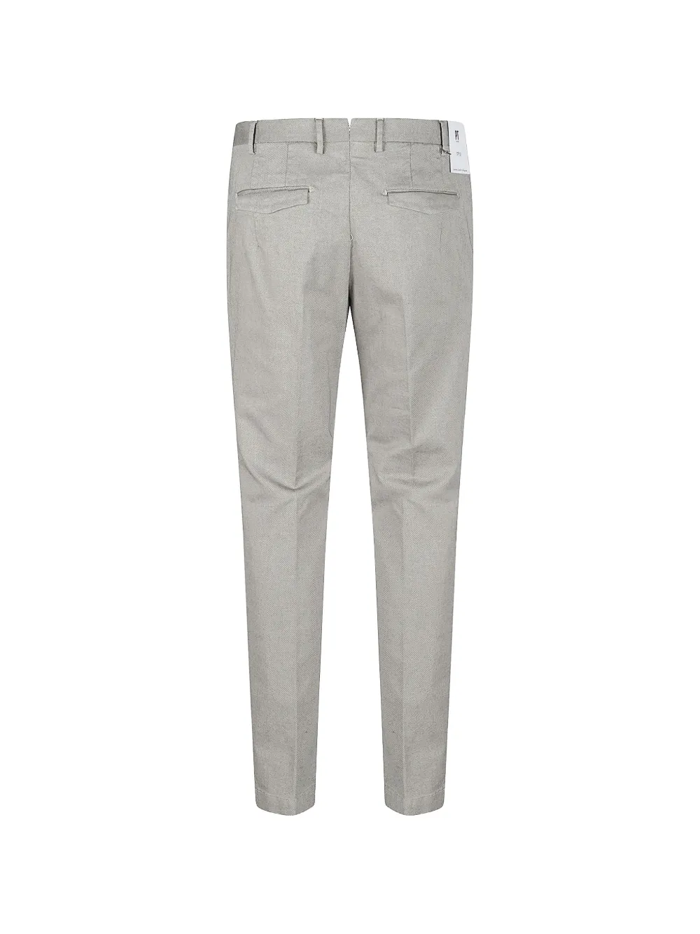 PT Torino Katoenen straight broek Grijs