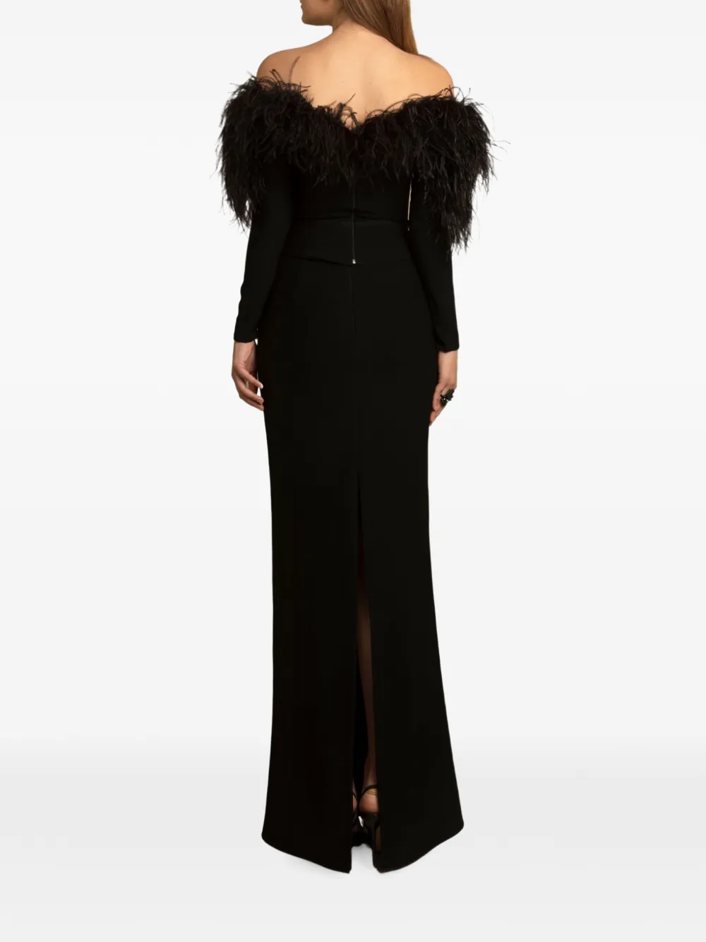Gemy Maalouf Off-shoulder top Zwart