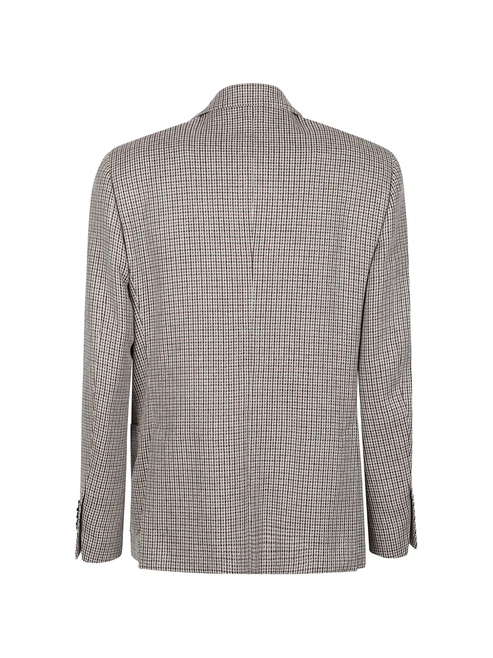 Lardini Blazer met pied-de-poule print Bruin